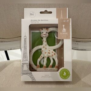 Sophie la Girafe Teething Ring Made in France NWT